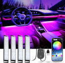 LED auto interieurverlichting USB | met app bestuurbaar | gaat mee op muziek - Ready Led's Go